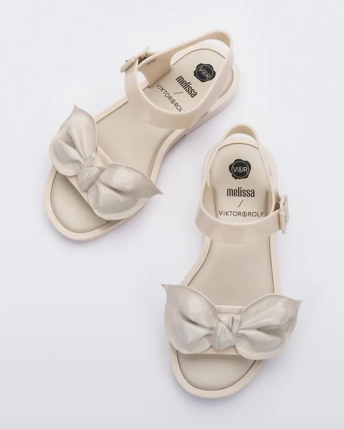 Sandals Women Melissa Tie Mar Sandal Beigebeige