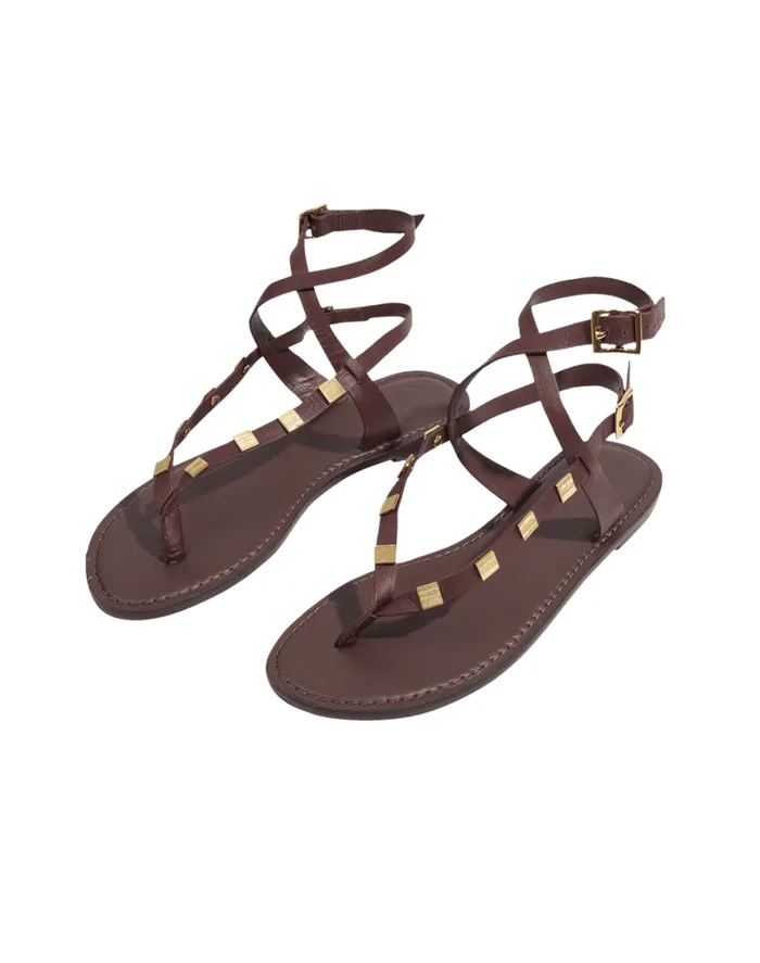 Sandals Women ViX Paula Hermanny Zuca Detail Sandal 8211 Wine