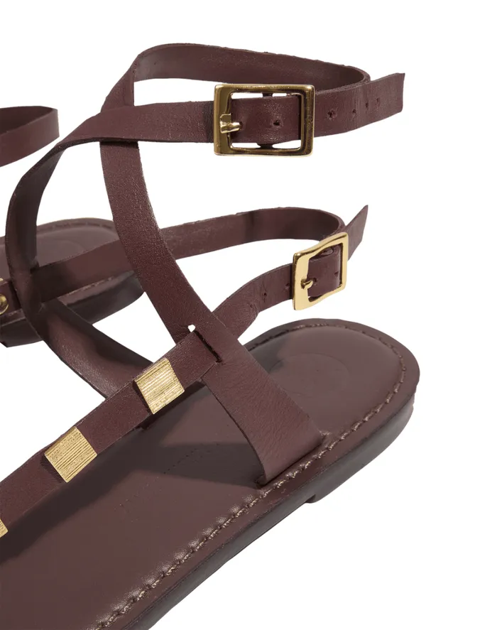 Sandals Women ViX Paula Hermanny Zuca Detail Sandal 8211 Wine