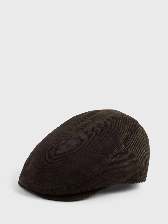 Scarves Hats Gloves Mens Paul Stuart Corduroy Cap Olive