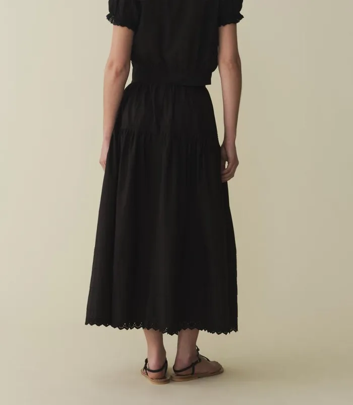 SEBASTIANE SKIRT Black Shop DEN Skirts
