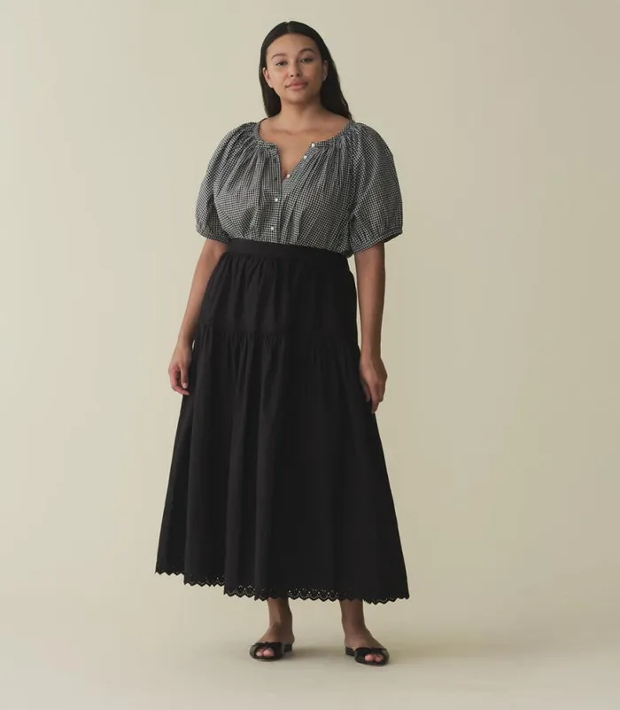 SEBASTIANE SKIRT Black Shop DEN Skirts