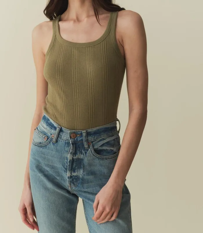SEINE CASHMERE BLEND TANK Pasture Shop DEN Tees