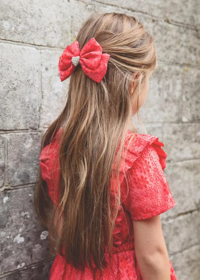 Self Portrait Accessories Cotton Bow Hairclip 8211 Kids Self Portrait Accessories Cotton Bow Hairclip 8211 Kids