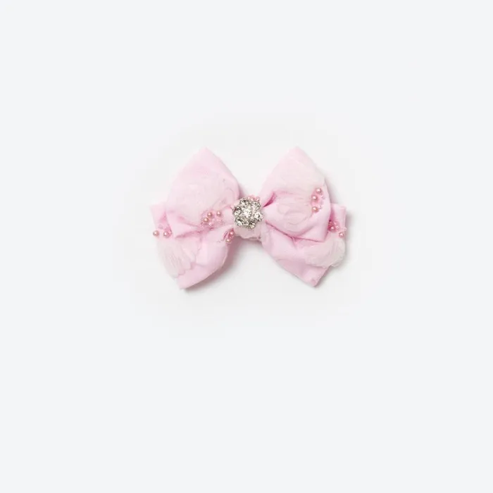 Self Portrait Accessories Pink Tulle Bow Hairclip 8211 Kids Self Portrait Accessories Pink Tulle Bow Hairclip 8211 Kids
