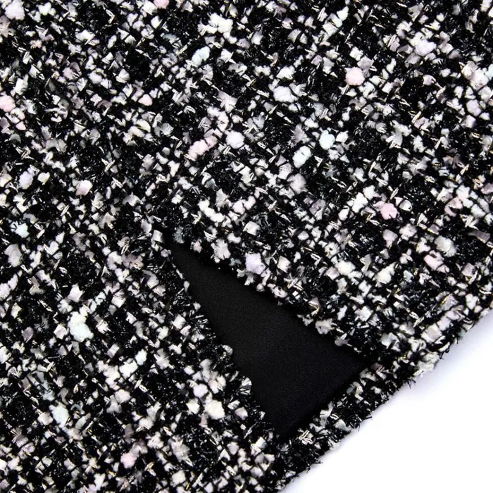 Self Portrait Bottoms Black Check Boucle Mini Skirt 8211 Women Self Portrait Bottoms Black Check Boucle Mini Skirt 8211 Women
