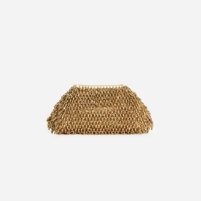 Self Portrait Clutch Bags Gold Crystal Clutch 8211 Women