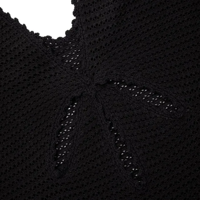 Self Portrait Dresses Black Crochet Mini Dress 8211 Women Self Portrait Dresses Black Crochet Mini Dress 8211 Women