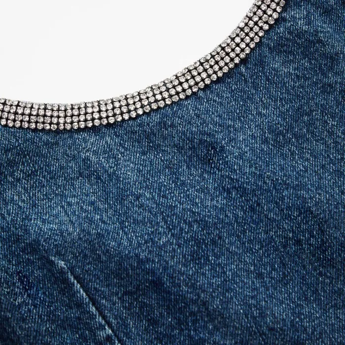 Self Portrait Dresses Denim Cut Out Mini Dress 8211 Women Self Portrait Dresses Denim Cut Out Mini Dress 8211 Women