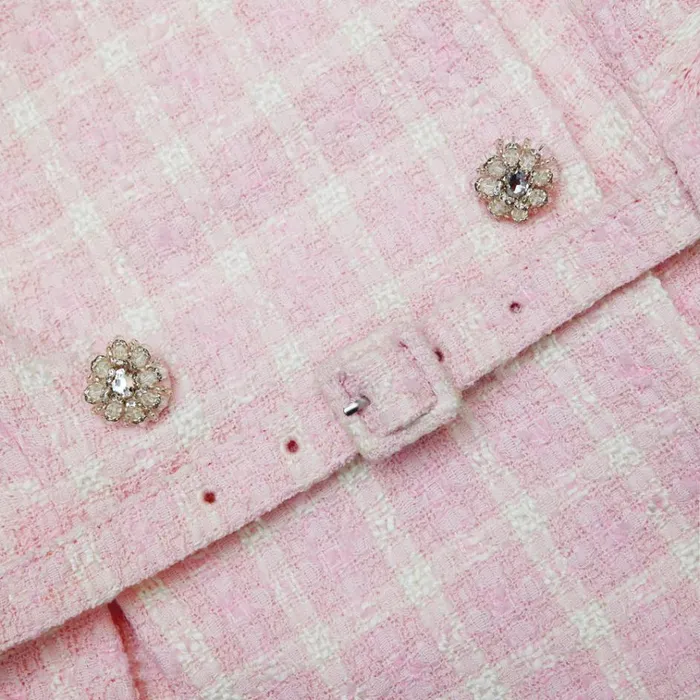 Self Portrait Dresses Pink Boucle Off Shoulder Mini Dress 8211 Women Self Portrait Dresses Pink Boucle Off Shoulder Mini Dress 8211 Women