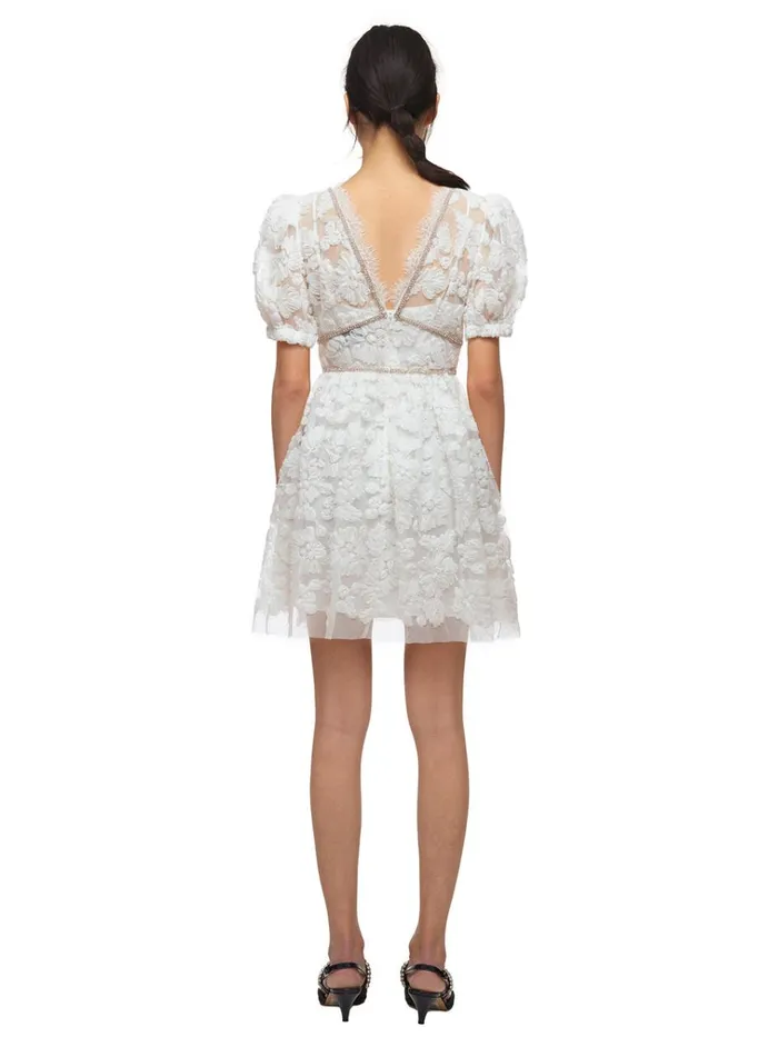Self Portrait Dresses Ribbon Lace Mini Dress 8211 Women Self Portrait Dresses Ribbon Lace Mini Dress 8211 Women