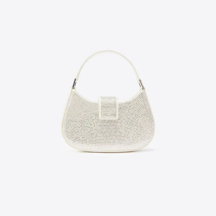 Self Portrait Exclusives Champagne Rhinestone Mini Crescent Bag 8211 Women Self Portrait Exclusives Champagne Rhinestone Mini Crescent Bag 8211 Women