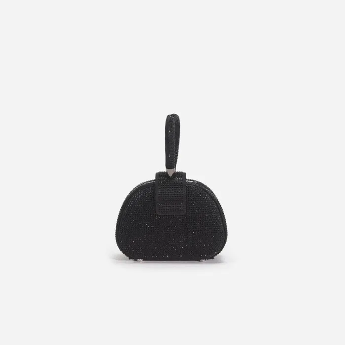 Self Portrait Micro Black Rhinestone Top Handle Micro Bag 8211 Women Self Portrait Micro Black Rhinestone Top Handle Micro Bag 8211 Women