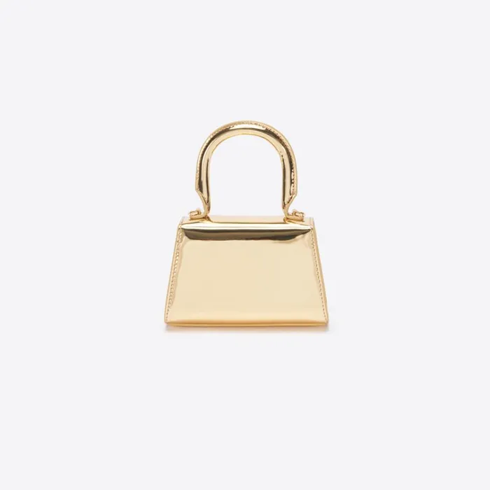 Self Portrait Micro Gold Metallic Micro Bow Bag 8211 Women Self Portrait Micro Gold Metallic Micro Bow Bag 8211 Women