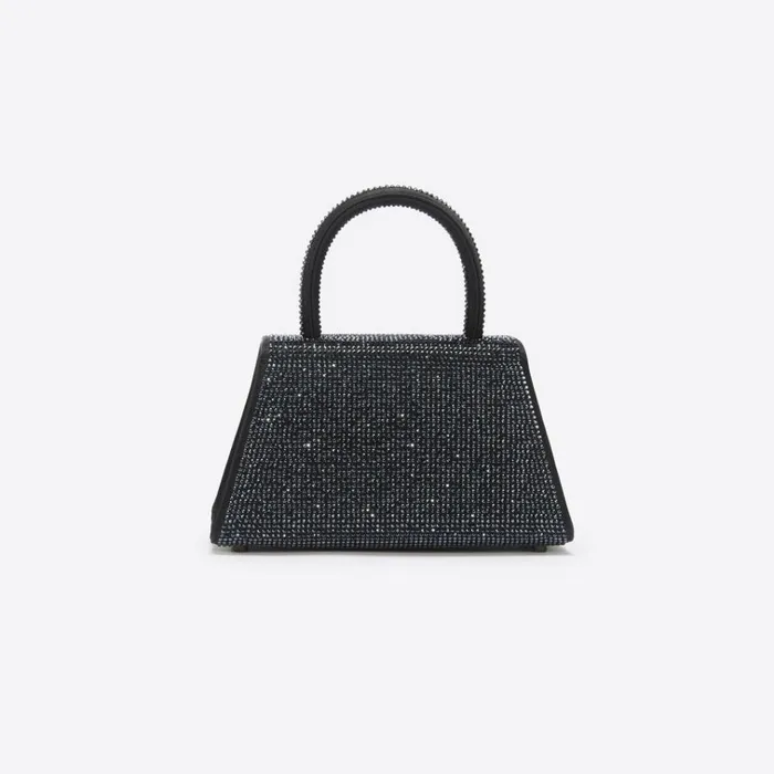 Self Portrait Mini Black Rhinestone Mini Bow Bag 8211 Women Self Portrait Mini Black Rhinestone Mini Bow Bag 8211 Women