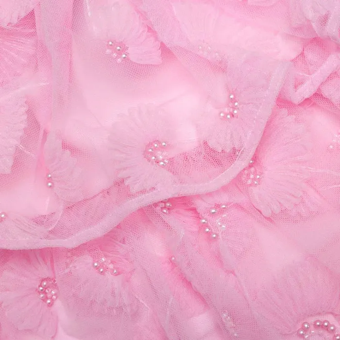 Self Portrait Party Dresses Pink Jersey And Tulle Dress 8211 Kids Self Portrait Party Dresses Pink Jersey And Tulle Dress 8211 Kids