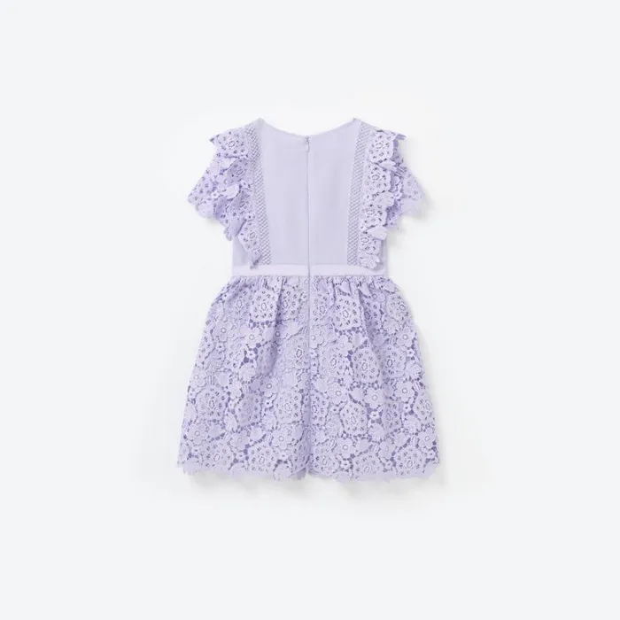 Self Portrait Party Dresses Purple Lace Dress 8211 Kids Self Portrait Party Dresses Purple Lace Dress 8211 Kids