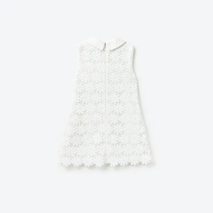 Self Portrait Party Dresses White Sequin Guipure Bow Dress 8211 Kids Self Portrait Party Dresses White Sequin Guipure Bow Dress 8211 Kids