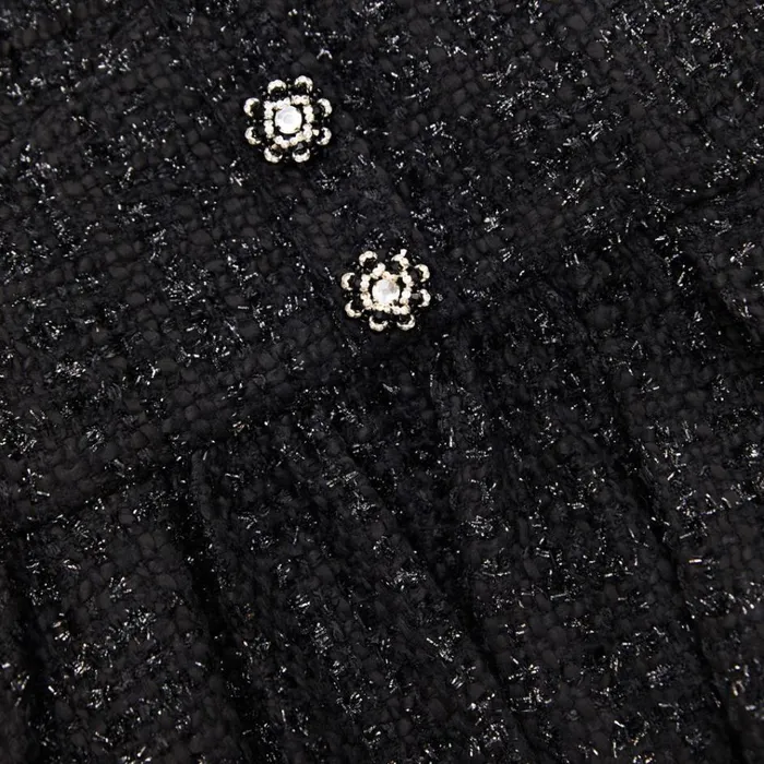 Self Portrait Tops Black Boucle Peplum Top 8211 Women Self Portrait Tops Black Boucle Peplum Top 8211 Women