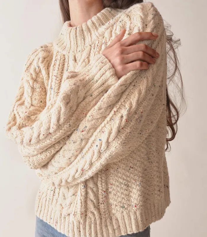 SERENA SWEATER Cream Shop DEN Knitwear