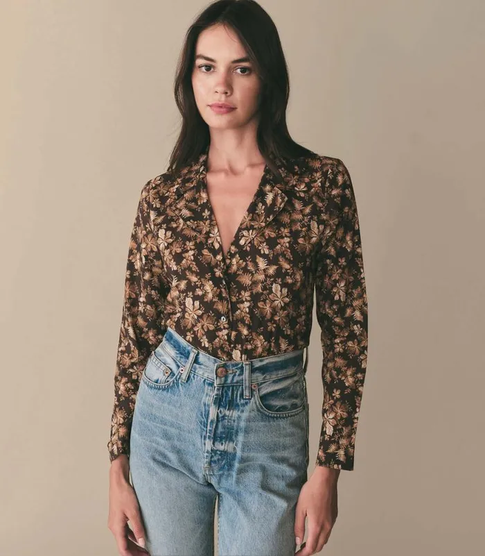 SHEILA TOP Fern Grove Floral Shop DEN Tops