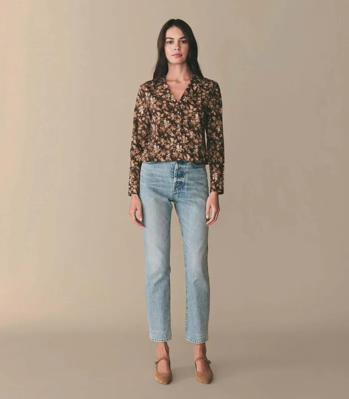 SHEILA TOP Fern Grove Floral Shop DEN Tops