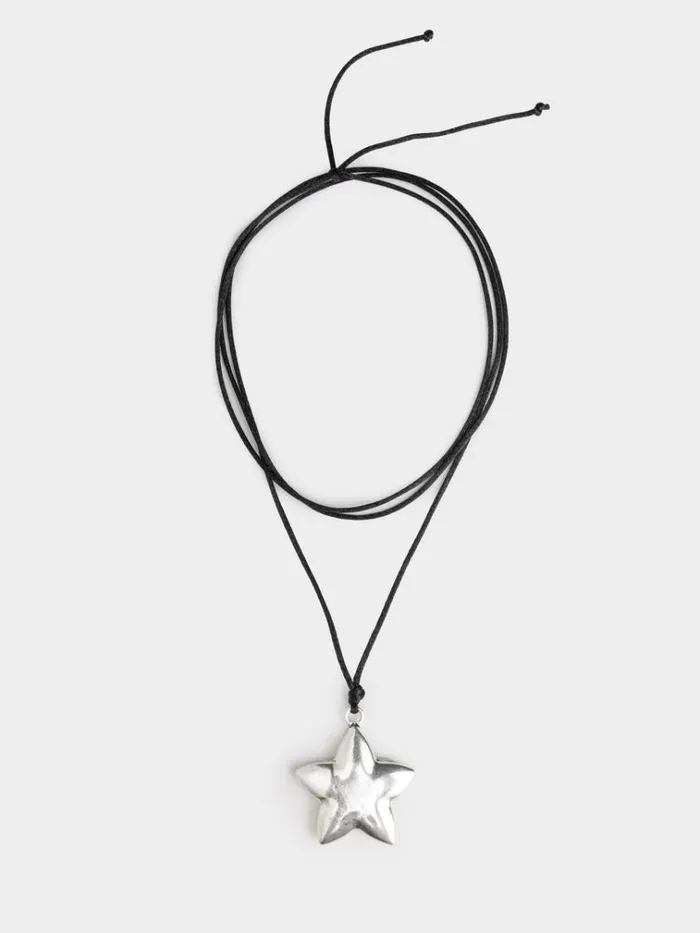Shop Chunky Star Pendant Necklace Minga London Accessories