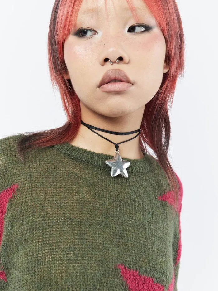 Shop Chunky Star Pendant Necklace Minga London Accessories