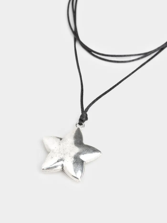 Shop Chunky Star Pendant Necklace Minga London Accessories