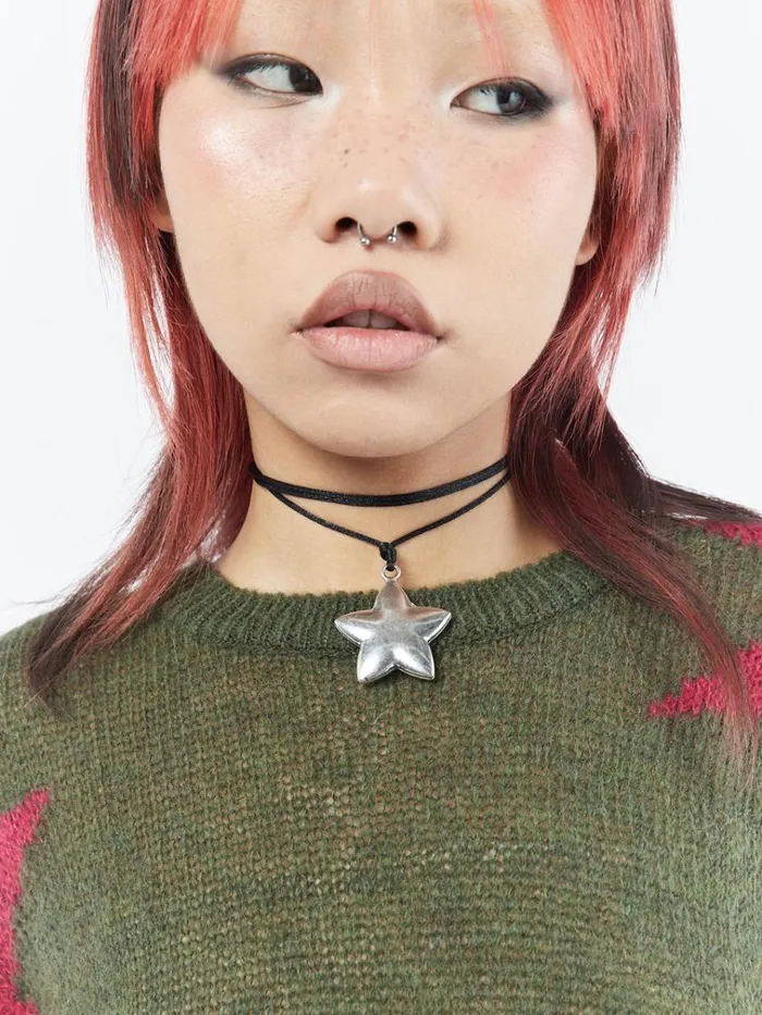 Shop Chunky Star Pendant Necklace Minga London Accessories