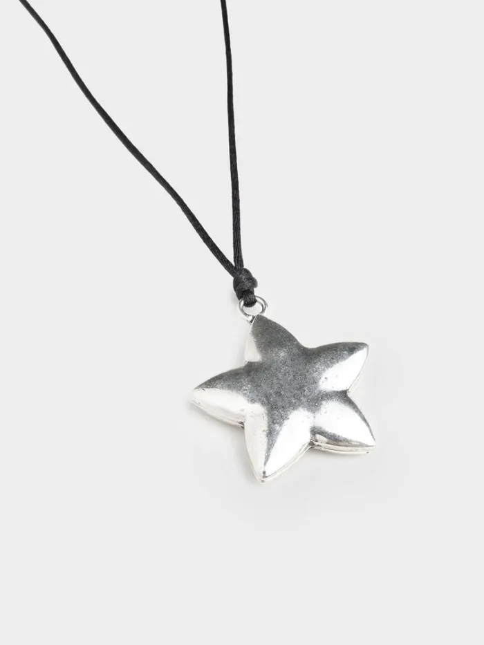 Shop Chunky Star Pendant Necklace Minga London Accessories