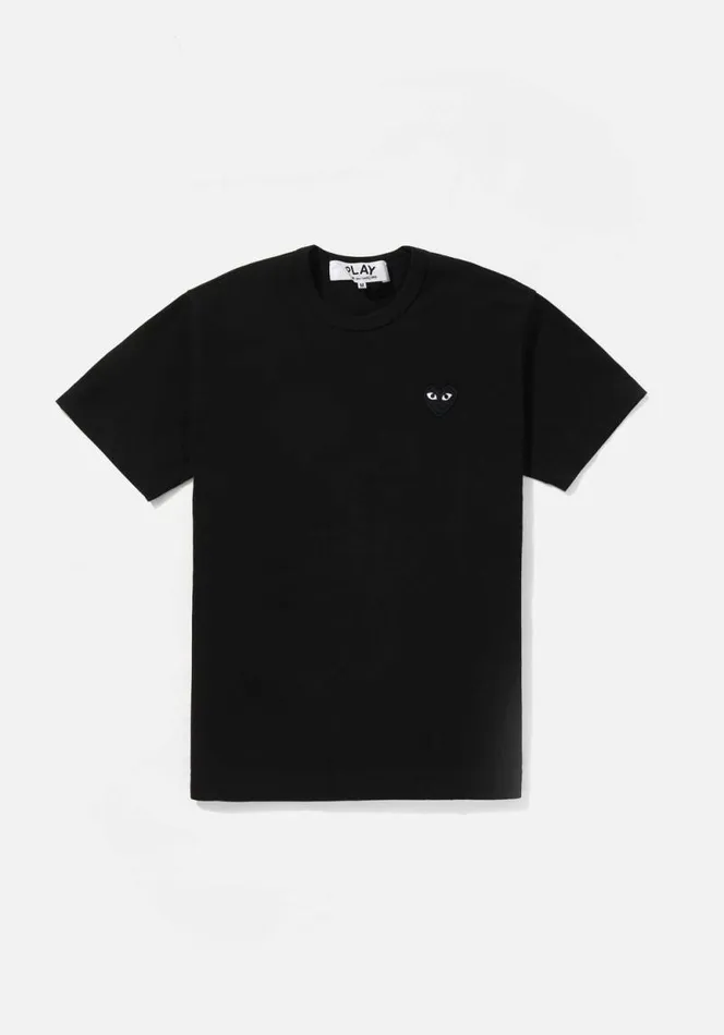 Shop COMME DES GARCONS PLAY BLACK HEART TEE Black MKI MIYUKI ZOKU TShirts