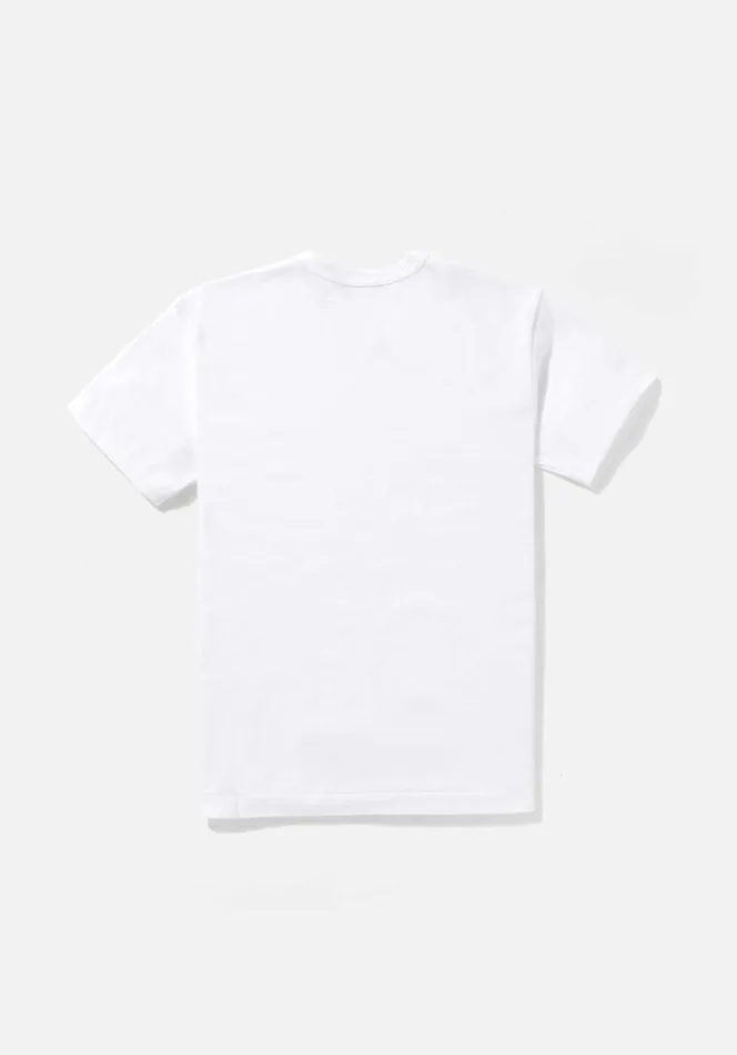Shop COMME DES GARCONS PLAY RED HEART TEE White MKI MIYUKI ZOKU TShirts