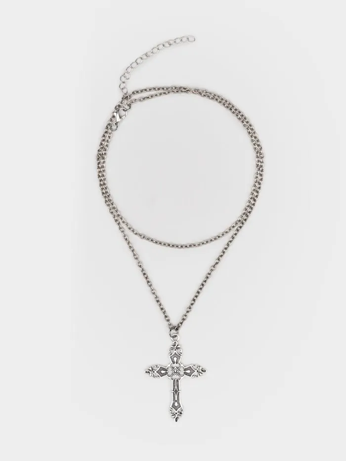 Shop Crown Of Thorns Silver Necklace Set Minga London Accessories