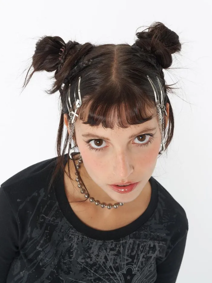 Shop Cyber Angel Hair Clips Set Minga London Accessories Shop Cyber Angel Hair Clips Set Minga London Accessories