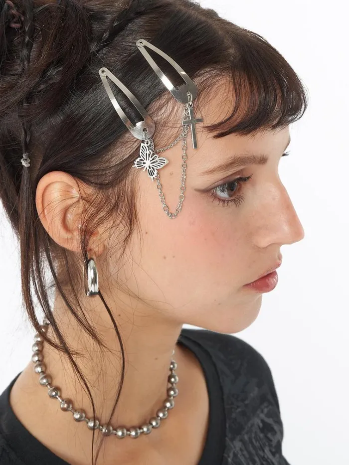 Shop Cyber Angel Hair Clips Set Minga London Accessories Shop Cyber Angel Hair Clips Set Minga London Accessories