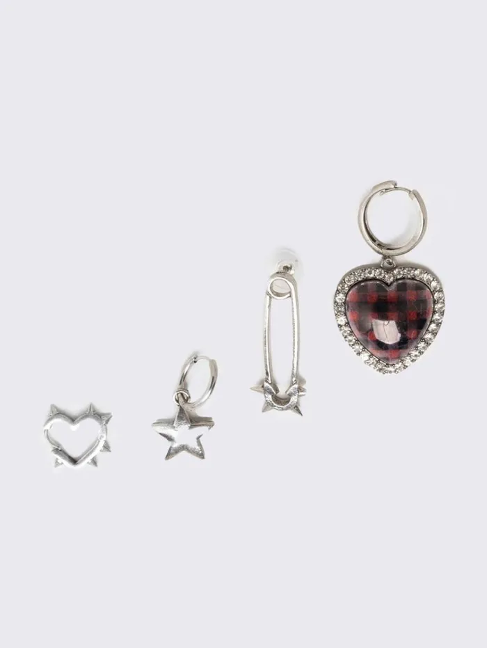 Shop Dark Love 4pc Gothic Earring Set Minga London Accessories