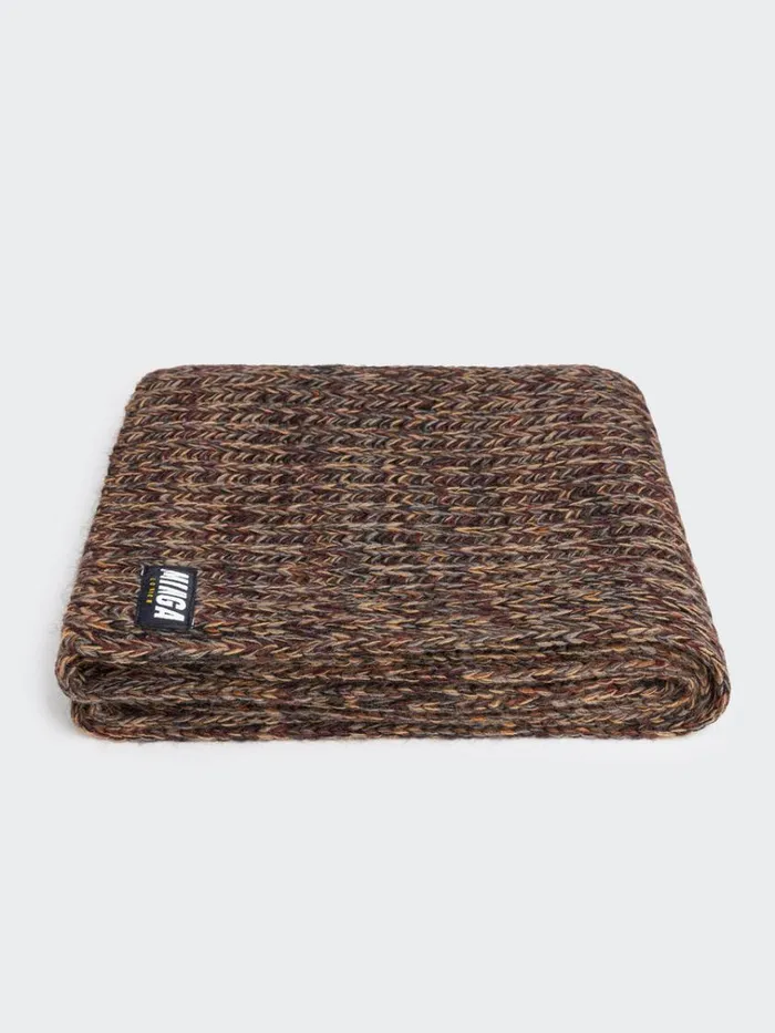 Shop Emmie Multi Coloured Textured Scarf Minga London Accessories