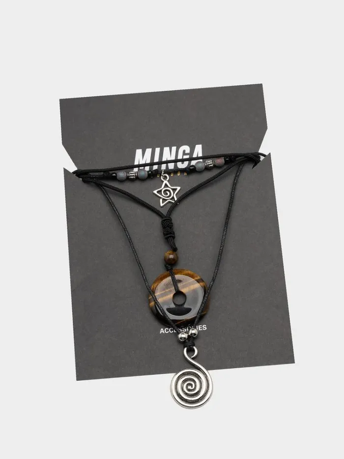 Shop Heart Of The Ocean Pendant Necklace Set Minga London Accessories