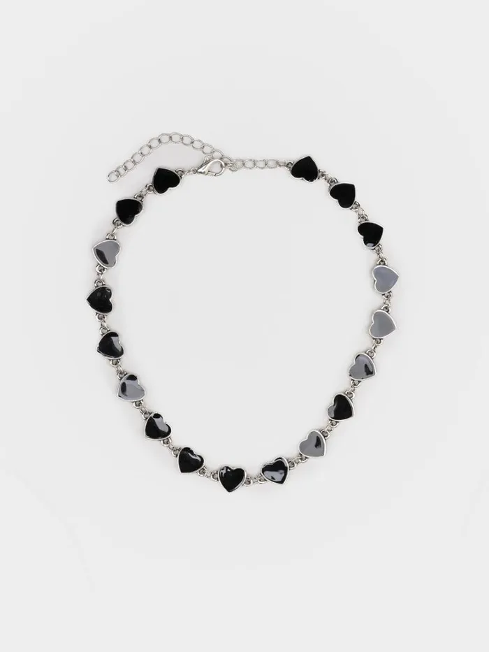 Shop Minga London Accessories Crown Of Thorns Silver Necklace Set