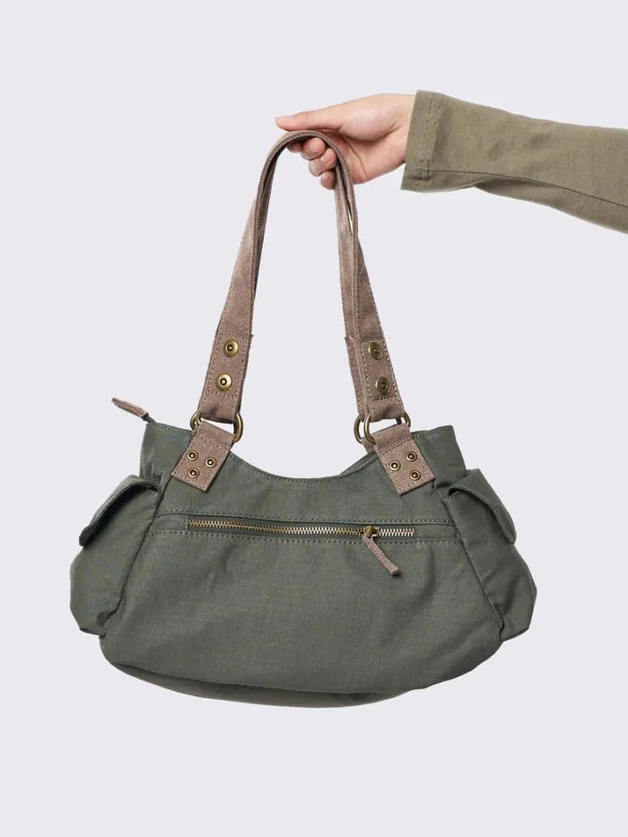 Shop Minga London Accessories Minga Green Utility Multi Pocket Bag