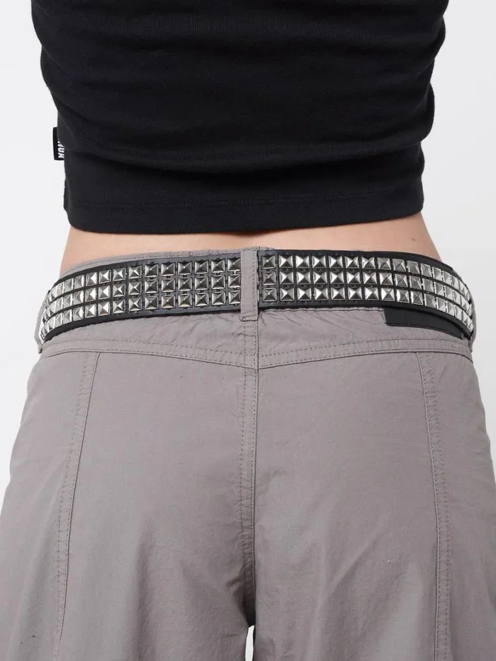 Shop Minga London Accessories Punk Girl Studded Buckle Belt