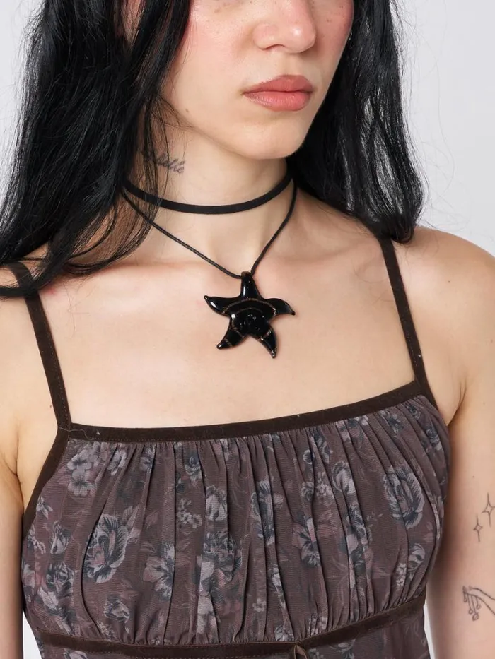 Shop Minga London Accessories Star Of The Sea Pendant Necklace