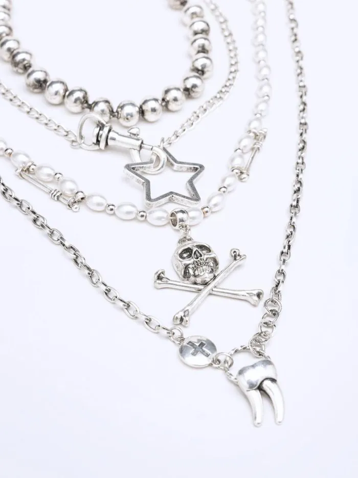 Shop Minga London Accessories Wisdom Tooth Gothic Pendant Necklace