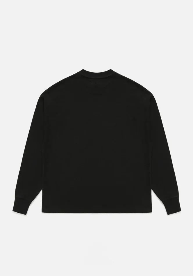 Shop MKI 350 GSM HEAVYWEIGHT LONGSLEEVE Black MKI MIYUKI ZOKU TShirts