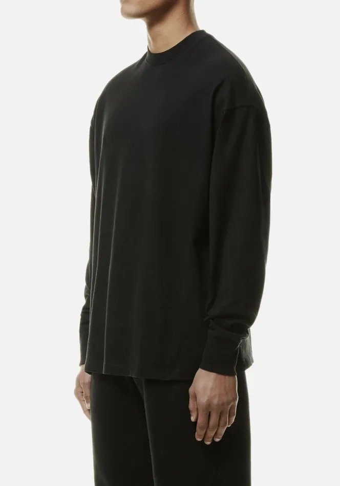 Shop MKI 350 GSM HEAVYWEIGHT LONGSLEEVE Black MKI MIYUKI ZOKU TShirts
