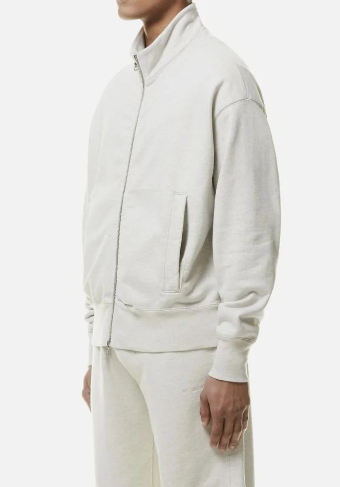 Shop MKI 650 GSM HEAVYWEIGHT FULL ZIP JACKET Oatmeal MKI MIYUKI ZOKU Outerwear