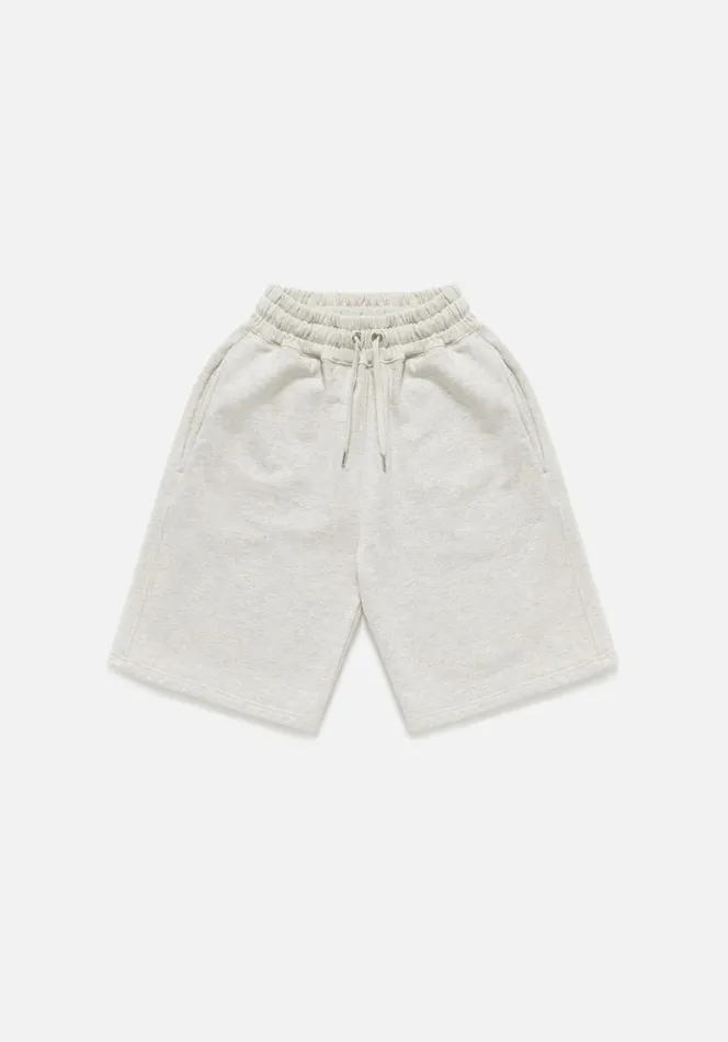 Shop MKI 650 GSM HEAVYWEIGHT SHORTS Oatmeal MKI MIYUKI ZOKU Shorts