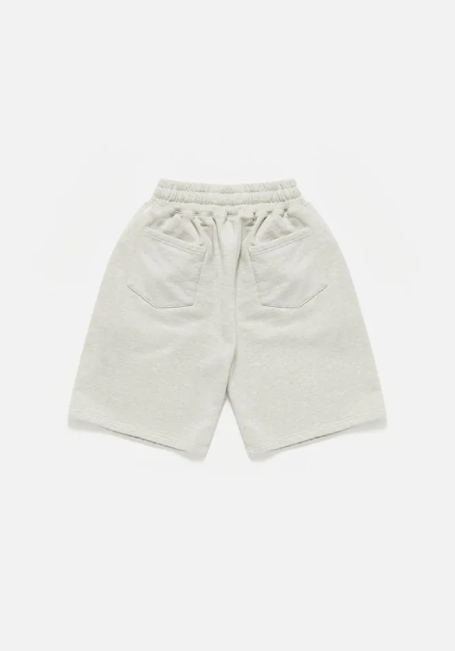 Shop MKI 650 GSM HEAVYWEIGHT SHORTS Oatmeal MKI MIYUKI ZOKU Shorts