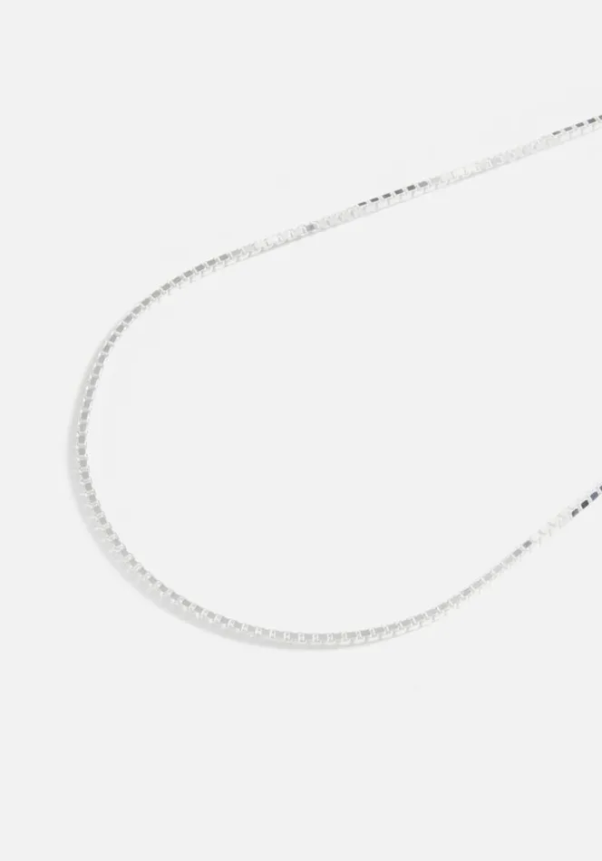 Shop MKI BOX NECKLACE Silver MKI MIYUKI ZOKU Jewellery